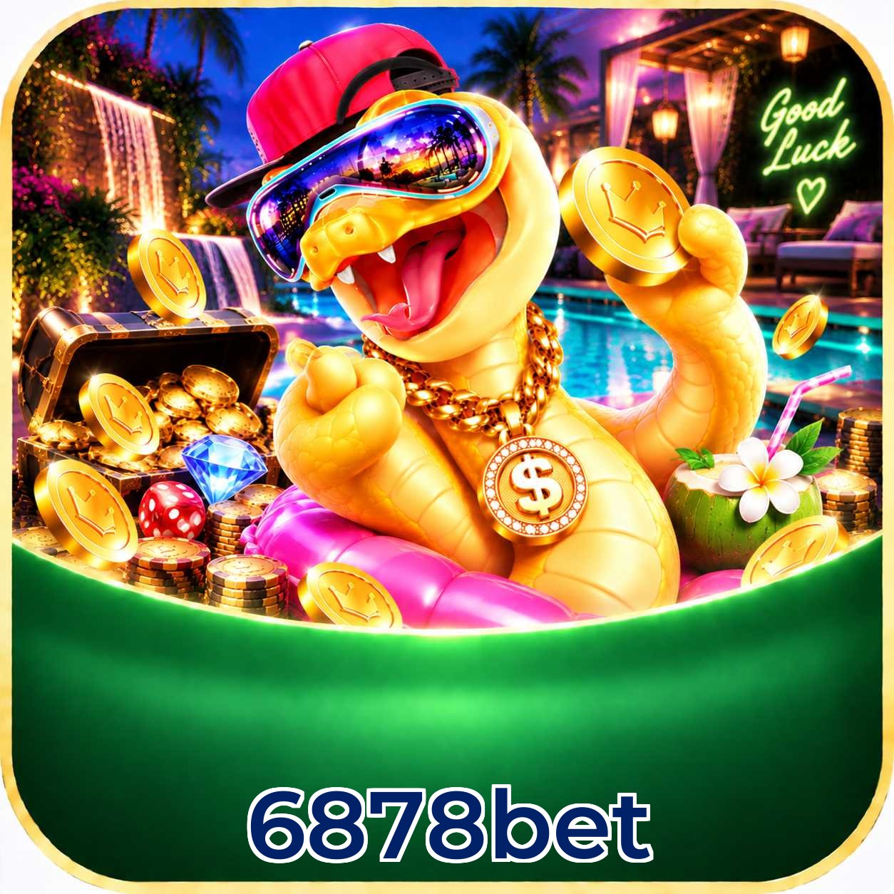 6878bet Telegram Stats